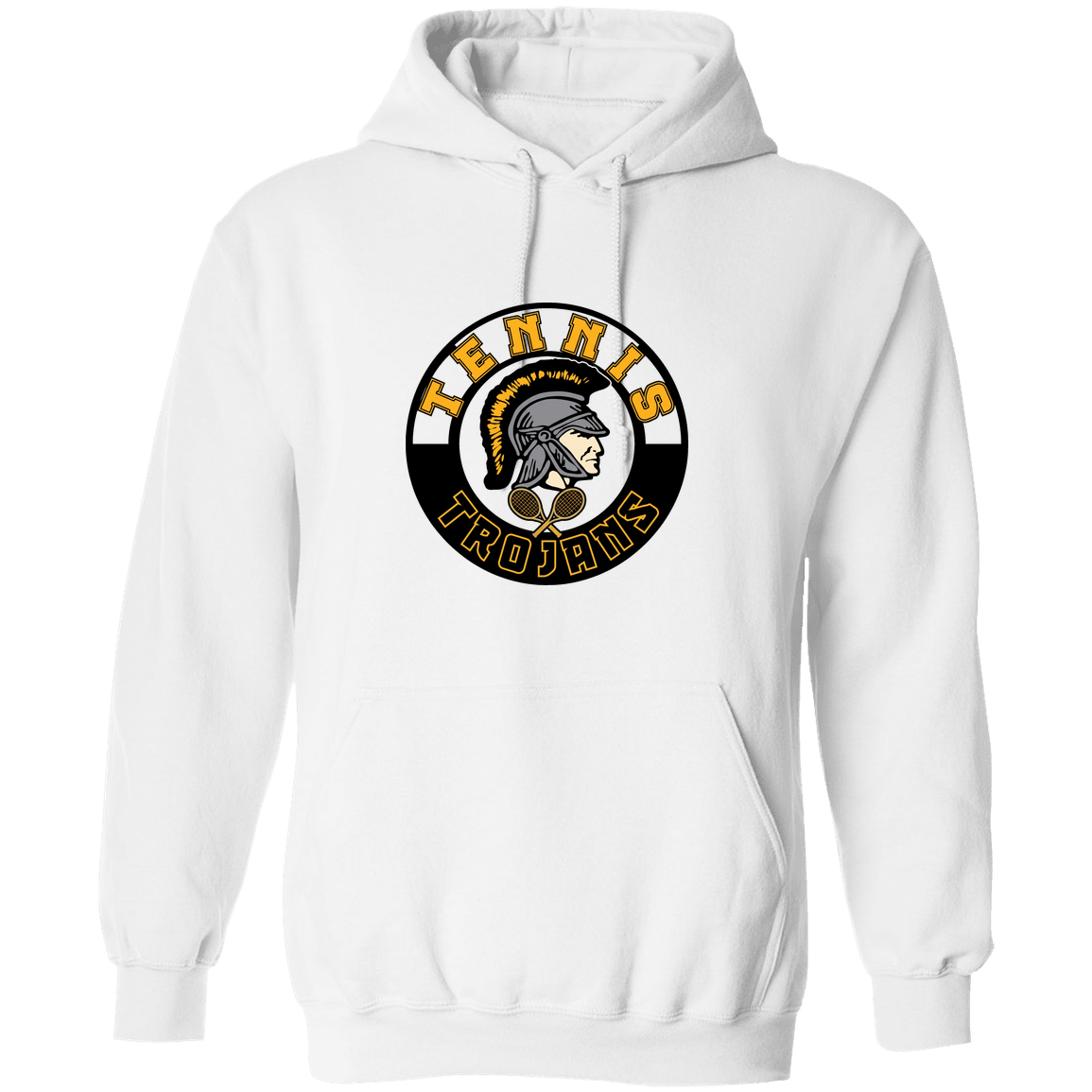 tc-trojans-tennis-crest-gildan-pullover-hoodie — White — Front — source sha256 9fe6ba0bccac96d048aa842343221b23db786f55172433093352fe198b96edbf — Color position 4