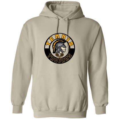 tc-trojans-tennis-crest-gildan-pullover-hoodie — Sand — Front — source sha256 b2d186ab9b0067449a7e6fea955d4c7e60f24e70594854224a50c23c644c1ab9 — Color position 1
