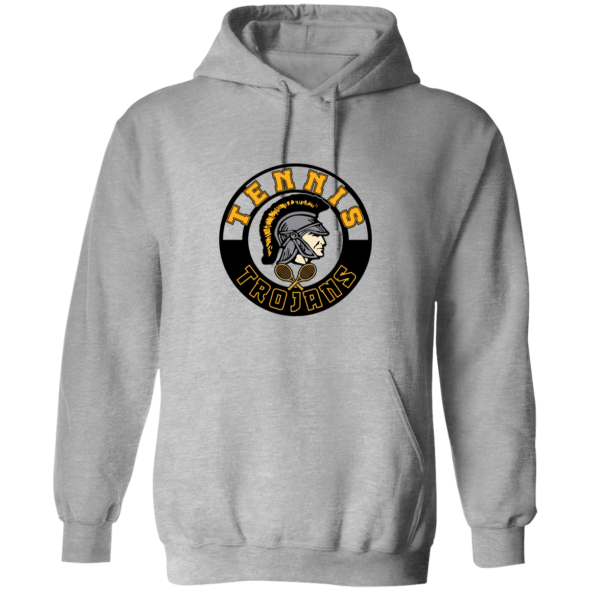 tc-trojans-tennis-crest-gildan-pullover-hoodie — Sport Grey — Front — source sha256 f3d375515f00eec0981956c978a1d220b4f7a7cfaf32d6e9a01886b9771585b0 — Color position 2