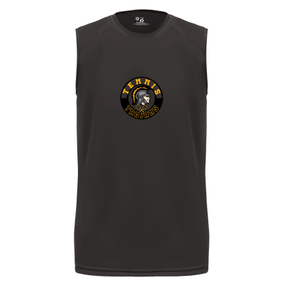 tc-trojans-tennis-crest-badger-b-core-sleeveless-performance-tee — Black — Front — source sha256 f757af78a1c8704f604e7eef6dc3fb730771e8c2f1b55c00a31be856dc0a80f4 — Color position 1