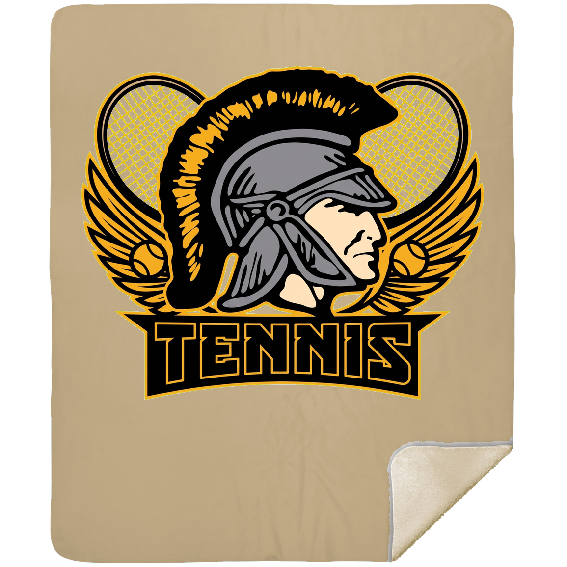 tc-trojans-tennis-insignia-mshm-premium-sherpa-blanket-50x60 — Tan — Front — source sha256 73deeb07fc896c7a0d9f48deaa8fb33fc9aefb7d272c742460b95cb776e457ed — Color position 5