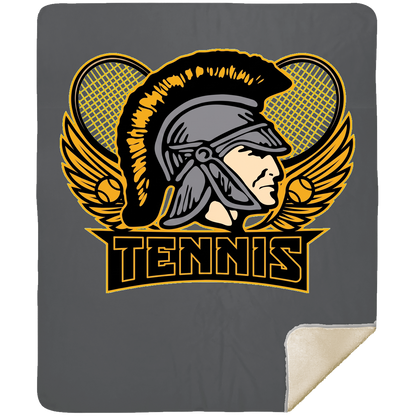 tc-trojans-tennis-insignia-mshm-premium-sherpa-blanket-50x60 — Gray — Front — source sha256 a7f1ec36bc0f4dc0e7238f15ad05d53c467c57052a43bf47e2c473f7b38c4ef0 — Color position 3