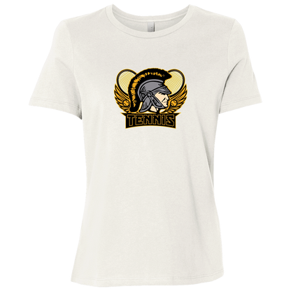 tc-trojans-tennis-insignia-v2-bella-canvas-ladies-relaxed-jersey-short-sleeve-t-shirt — Vintage White — Front — source sha256 319e44a1bef77949a87e020be8fa4dbeaf9b472d3ae1f1b0177021321d82bb87 — Color position 2