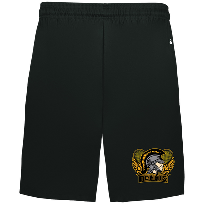 tc-trojans-tennis-insignia-v2-badger-adult-b-core-7-inch-short-with-pockets — Black — Front — source sha256 3329831f8c13c4f5f17fc63e6a3556e18b4d3a22ac216306b6086531e1d41361 — Color position 1