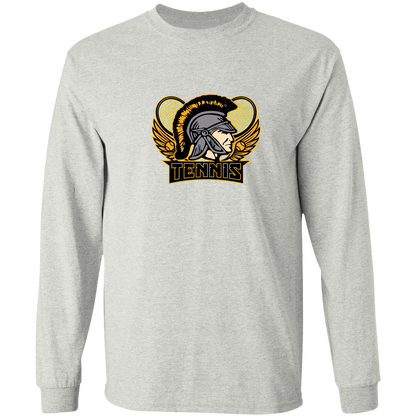 tc-trojans-tennis-insignia-v2-gildan-ls-t-shirt-5-3-oz — Ash — Front — source sha256 65c83edaacdc7928aacfaa322eb35c479ce0c4b6cf96c4dac6e800c57cc32f9c — Color position 1