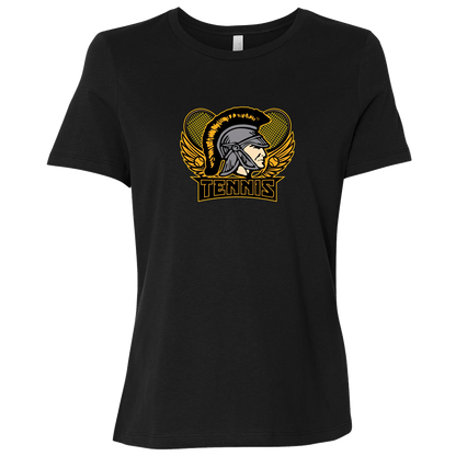 tc-trojans-tennis-insignia-v2-bella-canvas-ladies-relaxed-jersey-short-sleeve-t-shirt — Black — Front — source sha256 70dd5e901f7c069036d4f41f8b220d273d36b1415af65aa973edbbe6fbcf9aa1 — Color position 5