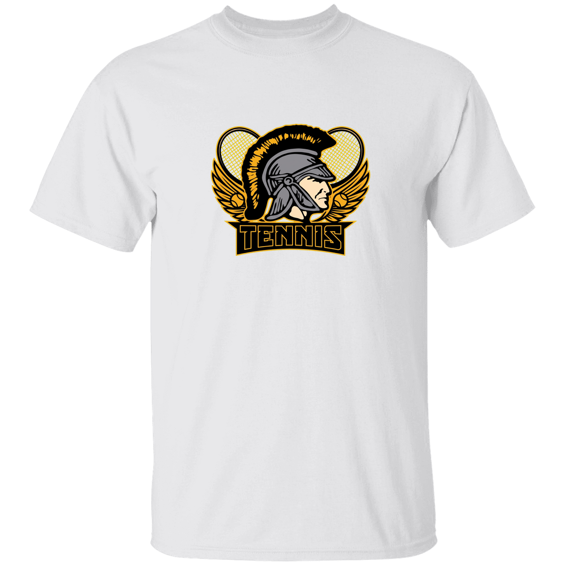 tc-trojans-tennis-insignia-v2-gildan-5-3-oz-t-shirt — White — Front — source sha256 a96ec85fefd5b907f958fe9062e5186b190f2e0becc8f5c14c8ec56e7a7e6ce9 — Color position 3