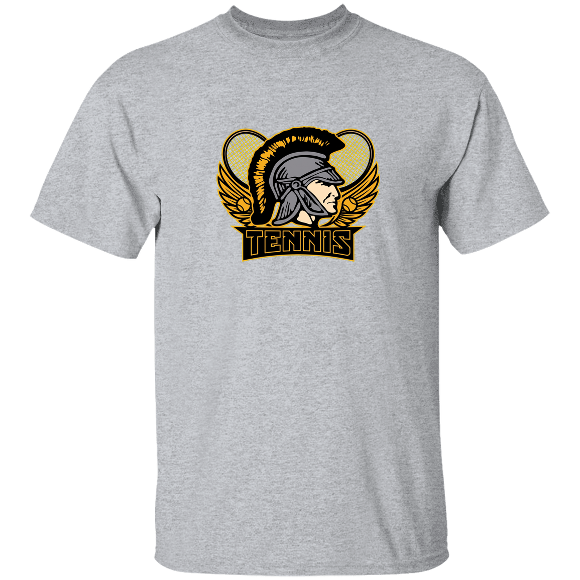 tc-trojans-tennis-insignia-v2-gildan-5-3-oz-t-shirt — Sport Grey — Front — source sha256 bdee2425c607bdb4421fb8200a077ad5fd5192bd49d4fe323e0fbfc6aa4471cc — Color position 6