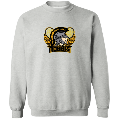 tc-trojans-tennis-insignia-v2-gildan-crewneck-pullover-sweatshirt — Sport Grey — Front — source sha256 ce14a790155dacaae89c9b837e33d584afa3339fbf8ddce52fbebef7f246fdca — Color position 1
