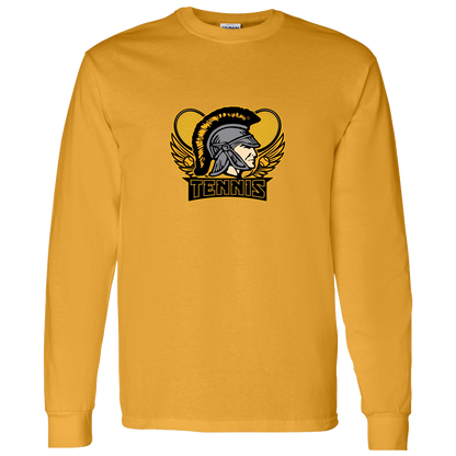 tc-trojans-tennis-insignia-v2-gildan-ls-t-shirt-5-3-oz — Gold — Front — source sha256 d62b6309d47deca1d87ab8d1938387518e3bffa8ae29b482003f6186122cf97d — Color position 6