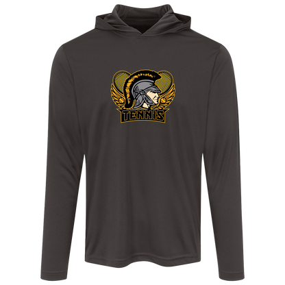 tc-trojans-tennis-insignia-v2-sport-tek-mens-competitor-hooded-tee — Iron Grey — Front — source sha256 ddc00079b8faa1adf6324a8d67b37f2254c2b3d9a888f0945241e7486e723db8 — Color position 2