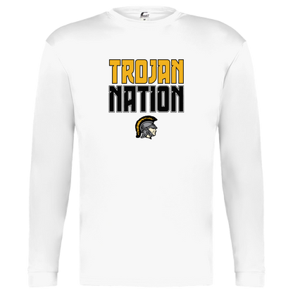 tc-trojans-trojan-nation-c2-kids-performance-long-sleeve-tee — White — Front — source sha256 05b07c08b8c5bc928a99c8d3de7907d79d6860036e88aefbf7004477d85e7a3b — Color position 2