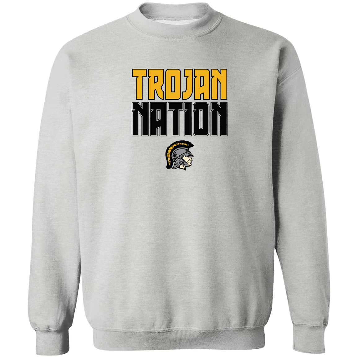 tc-trojans-trojan-nation-gildan-crewneck-pullover-sweatshirt — Sport Grey — Front — source sha256 0cbbd7eb051c31ea93ceece19bb48ea117ed2993909c12693bc24e7b1bf370de — Color position 1