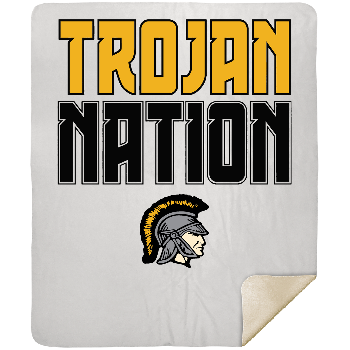 tc-trojans-trojan-nation-mshm-premium-sherpa-blanket-50x60 — White — Front — source sha256 296ea08c6c5a4295d4fd57a0c0be4b261b58ef550a5dd1cb43563f41f9666e40 — Color position 1