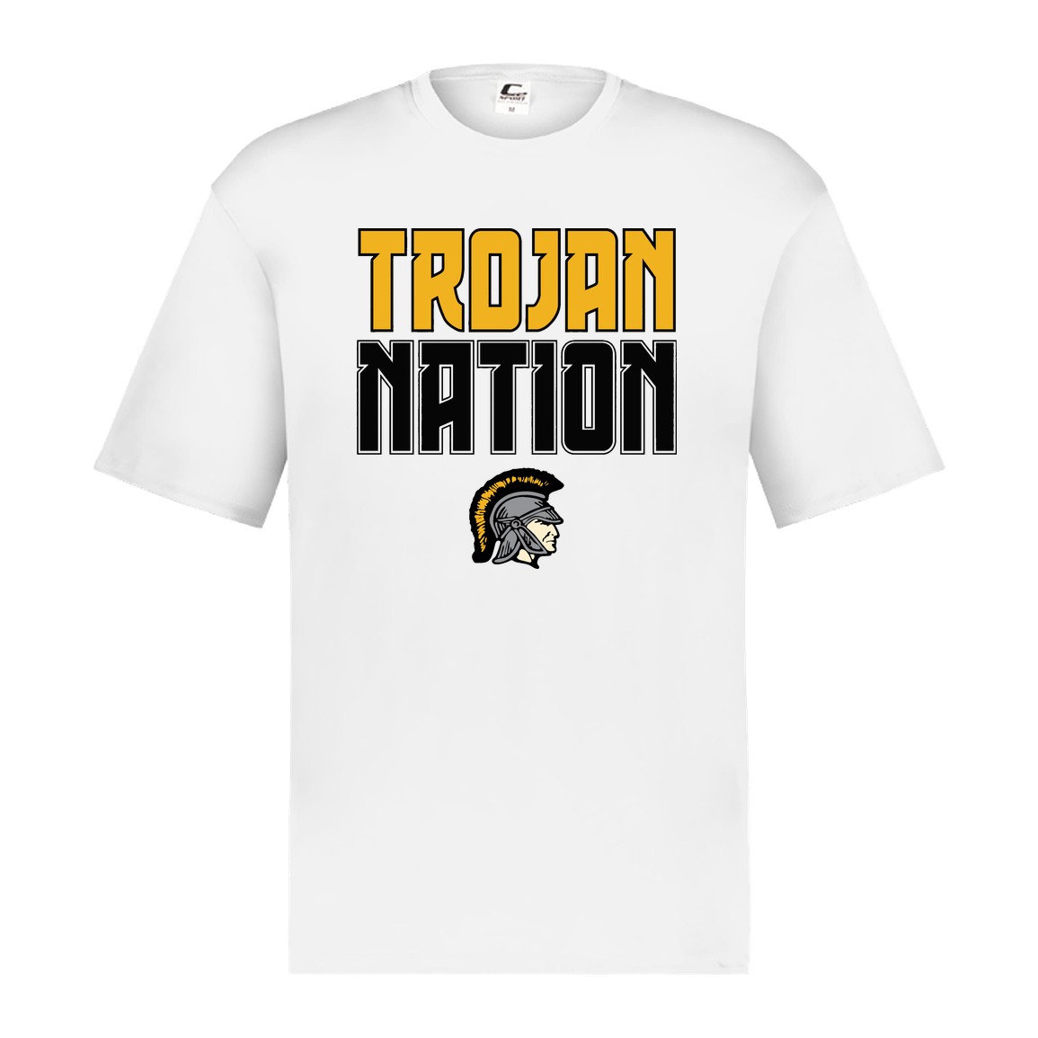 tc-trojans-trojan-nation-c2-mens-performance-short-sleeve-tee — White — Front — source sha256 318fc61a43c95335106384aa19c3275c2ed516bf441351ce5f6a6e82a918016f — Color position 2