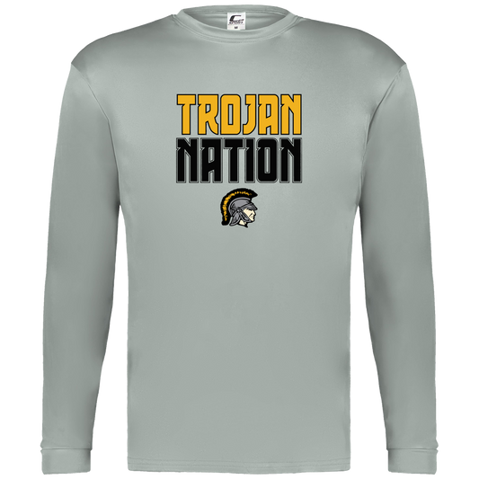 tc-trojans-trojan-nation-c2-mens-performance-long-sleeve-tee — Silver — Front — source sha256 68c6d0a915520a21c6360bd41dc3a968d4b41716fa6392e0a70c638c2acc8407 — Color position 1