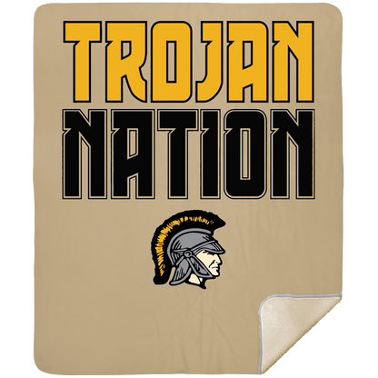 tc-trojans-trojan-nation-mshm-premium-sherpa-blanket-50x60 — Tan — Front — source sha256 6d1cf0c7f162bd90d535c6c02006cc45f82d938c6b90d391ceac63418c2a5b82 — Color position 4