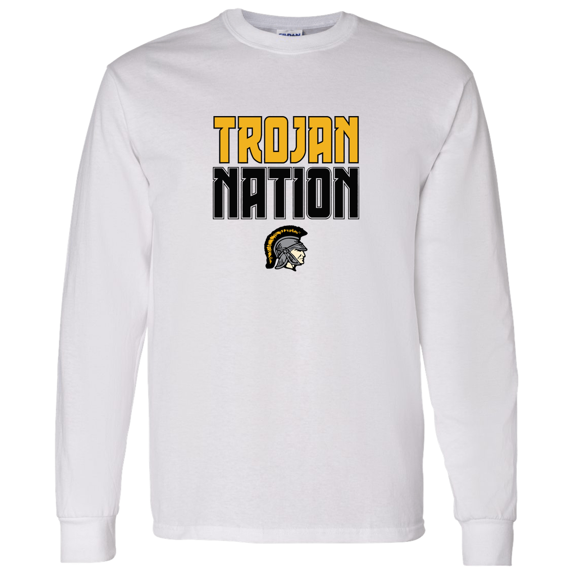 tc-trojans-trojan-nation-gildan-ls-t-shirt-5-3-oz — White — Front — source sha256 946d7548add06b05e387e940160493e113a0313ccf6df4b22c795a3d75d4f026 — Color position 2