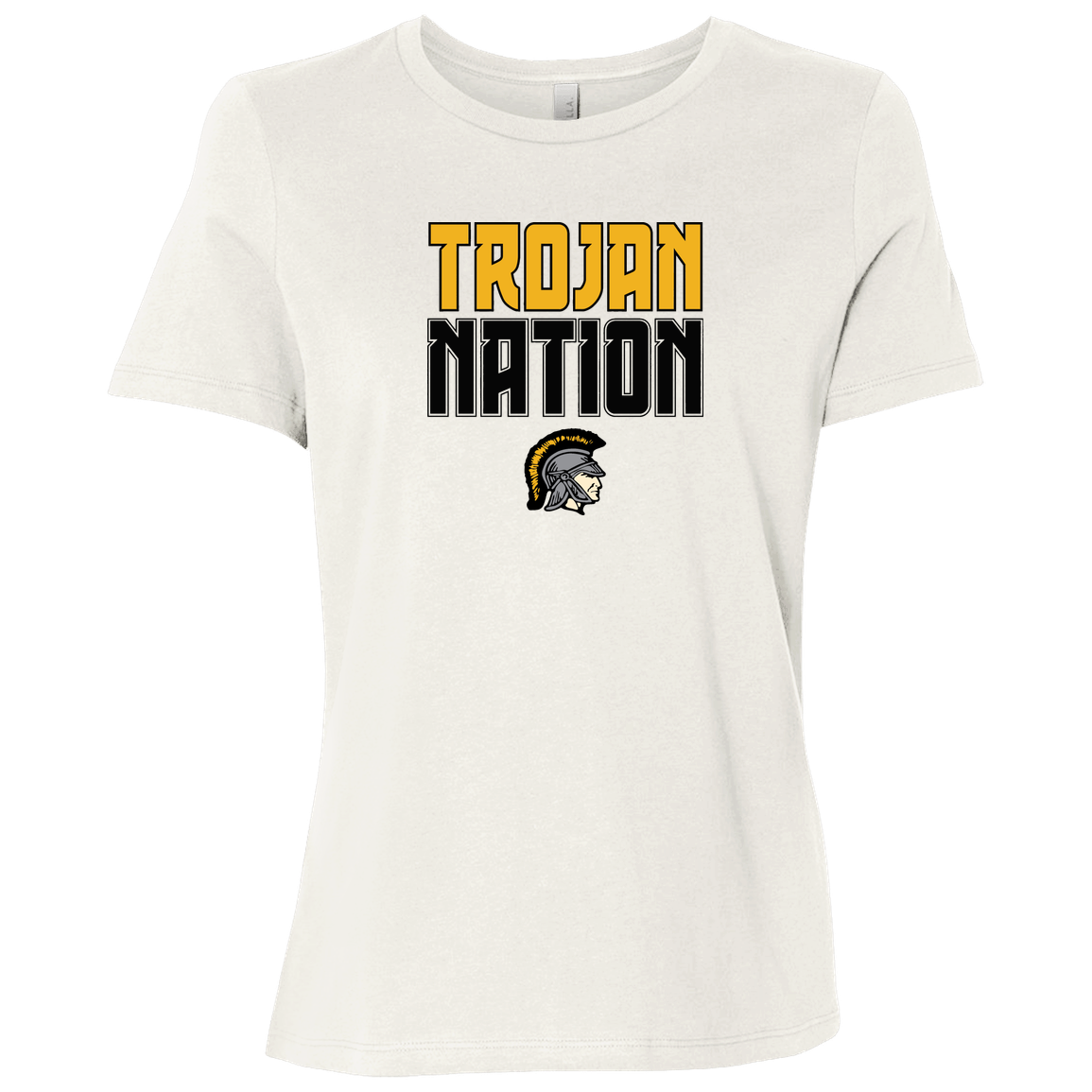 tc-trojans-trojan-nation-bella-canvas-ladies-relaxed-jersey-short-sleeve-t-shirt — Vintage White — Front — source sha256 97524deb5e16ac07eb5bbdf4845affe4808943d917332d67ef21d1083083825b — Color position 2