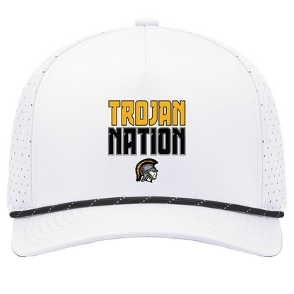 tc-trojans-trojan-nation-pacific-headwear-weekender-perforated-snapback-cap — White/Black — Front — source sha256 ac1c8e50d1e0b308c89e366b1eb06082fc7e49f70a755a34aa422d993b6b29ef — Color position 3