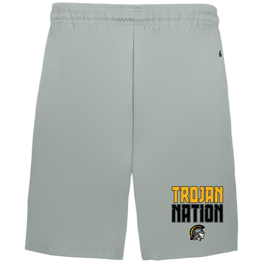 tc-trojans-trojan-nation-badger-adult-b-core-7-inch-short-with-pockets — Silver — Front — source sha256 bc088ffb898c9b0ee648d8f0763a7e0cebde4208ca4bfe27544e10c12a7645b5 — Color position 1