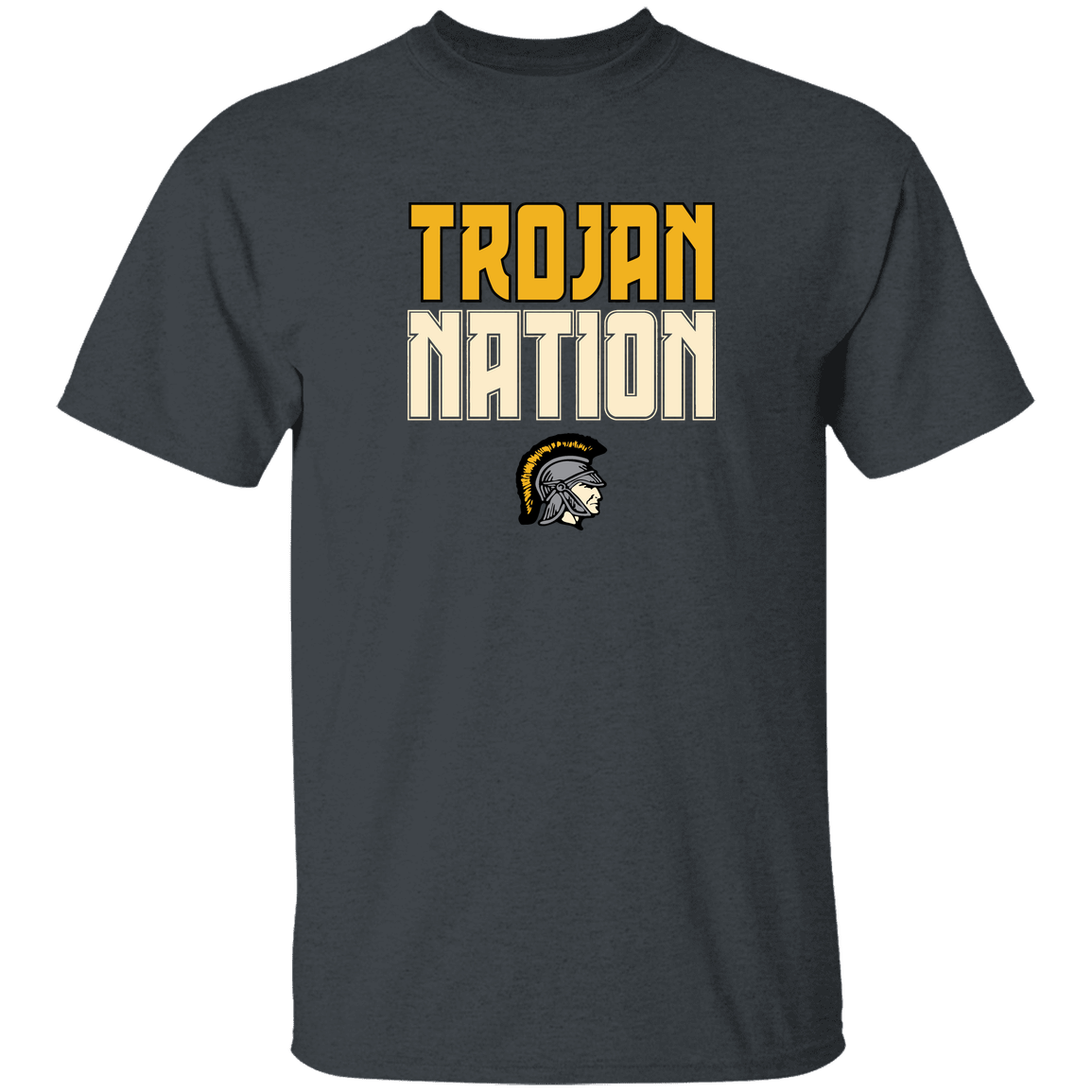 tc-trojans-trojan-nation-dark-gildan-youth-5-3-oz-100-cotton-t-shirt — Dark Heather — Front — source sha256 0267f55820230a13c6e0cd4ac4b9368edf24de7f3978df384694f78df27551d1 — Color position 2