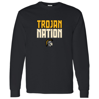 tc-trojans-trojan-nation-dark-gildan-ls-t-shirt-5-3-oz — Black — Front — source sha256 184dc458abc660ce938d4e2e59f30e171dc2bc1b03b787fac1e6b316d7cbeafd — Color position 2