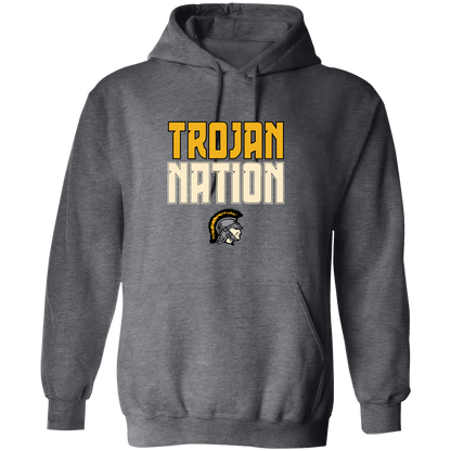 tc-trojans-trojan-nation-dark-gildan-pullover-hoodie — Dark Heather — Front — source sha256 231732c0ac95aa4e94092c9884ac86d3eecca7b92a77ca58536c006d43780a00 — Color position 2