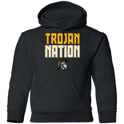 tc-trojans-trojan-nation-dark-gildan-youth-pullover-hoodie — Black — Front — source sha256 6cdbb47cf5f22a8e7cfed8f39c9c904771e166dd9dbb6460d6eaa41ad3c19daf — Color position 1