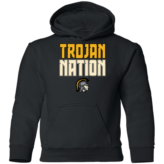 tc-trojans-trojan-nation-dark-gildan-youth-pullover-hoodie — Black — Front — source sha256 6cdbb47cf5f22a8e7cfed8f39c9c904771e166dd9dbb6460d6eaa41ad3c19daf — Color position 1