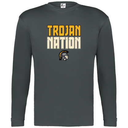 tc-trojans-trojan-nation-dark-c2-mens-performance-long-sleeve-tee — Graphite — Front — source sha256 8b9c5876f0c353504e572cda27b24253a74733ece93bbe30642f88bd95f778f7 — Color position 2