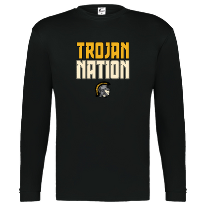 tc-trojans-trojan-nation-dark-c2-kids-performance-long-sleeve-tee — Black — Front — source sha256 955465eb484a5fbb72f2cbc2f820355b19d178b9d54ee3e3219a79384d32e27e — Color position 1