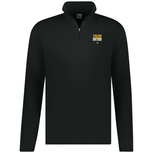 tc-trojans-trojan-nation-dark-c2-mens-1-4-zip-pullover — Black — Front — source sha256 a27146e118963cbc7152d671ddee2f59df54bb4f870379f0f11498080e74931f — Color position 1