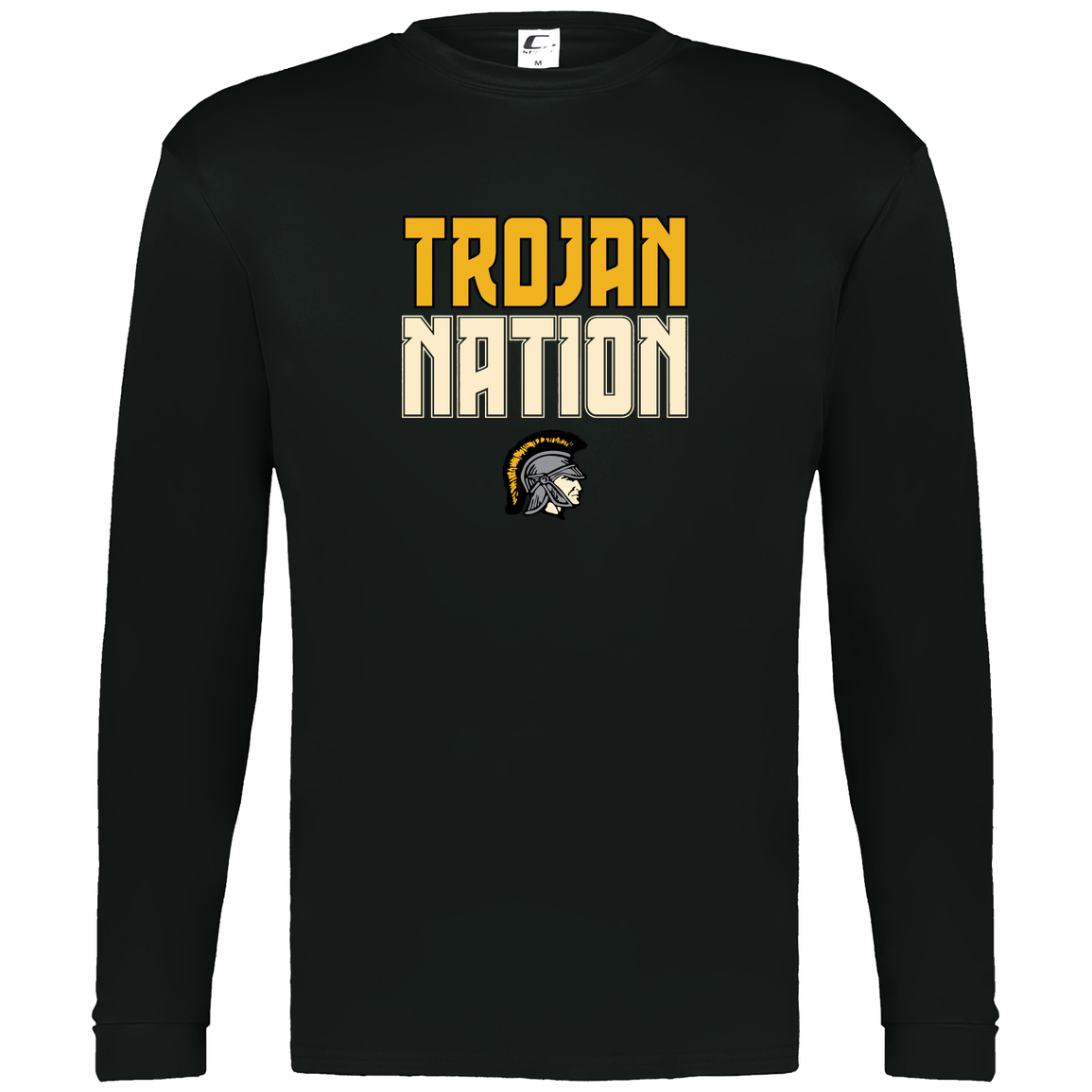 tc-trojans-trojan-nation-dark-c2-mens-performance-long-sleeve-tee — Black — Front — source sha256 c372eb97395f31ff4dc24a586d8e9dd674477b637b92f229da520d6c0f408ac3 — Color position 1