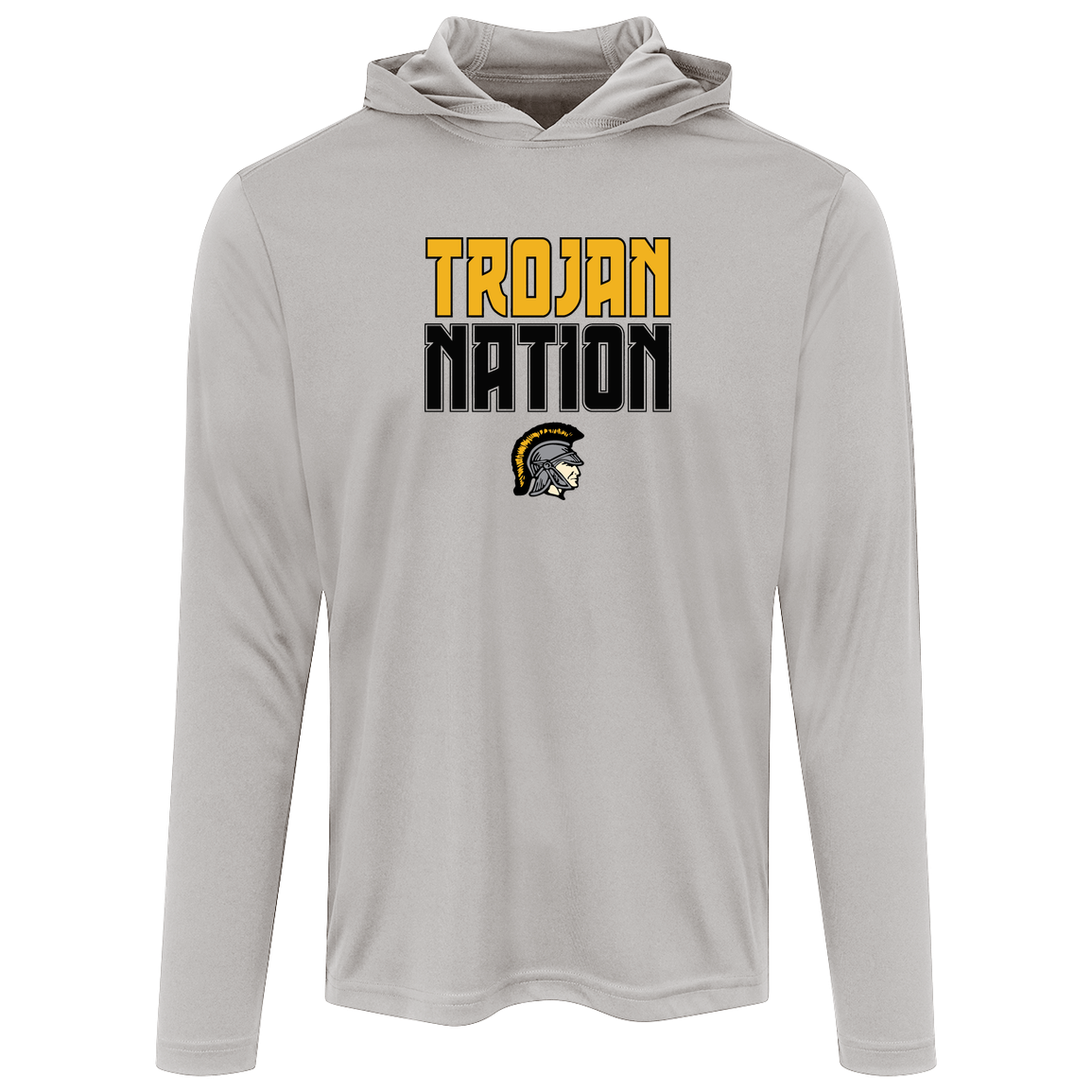 tc-trojans-trojan-nation-sport-tek-mens-competitor-hooded-tee — Silver — Front — source sha256 fccc7b2e11c215fe980eae4414eabf3f5bb95975f58cc1ba650170b572556d3f — Color position 1