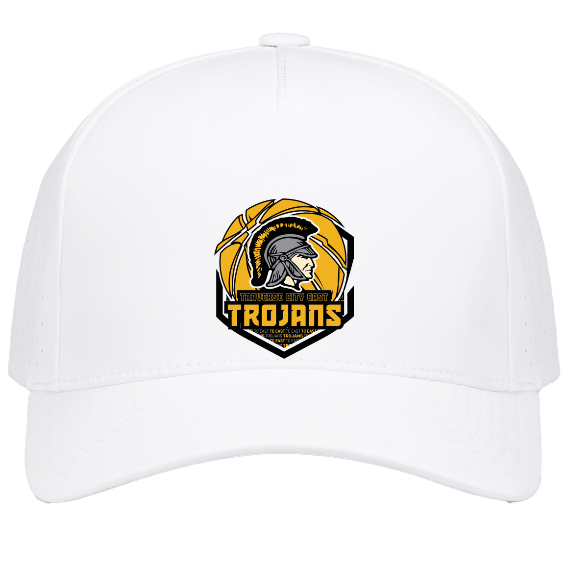 tc-trojans-trojans-team-apparel-pacific-headwear-weekender-perforated-snapback-cap — White — Front — source sha256 0350b04deacb7f2ece9df430b1b77ae16291dd020e4c757266f785bdaf540481 — Color position 6