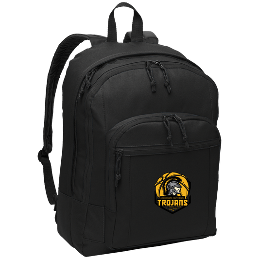 tc-trojans-trojans-team-apparel-port-authority-basic-backpack — Black — Front — source sha256 08540cd9c9b6410c745f8b445da9cff670353a6fc22dbf8ea6c42d41e605c705 — Color position 1