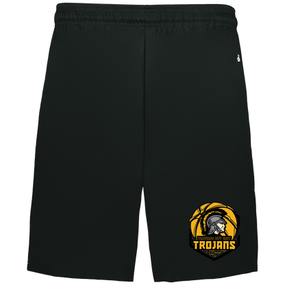 tc-trojans-trojans-team-apparel-badger-adult-b-core-7-inch-short-with-pockets — Black — Front — source sha256 08f7b5689cb175279b960acdaf350d4d65d021cc25cbd04466a032326b8f61e5 — Color position 1