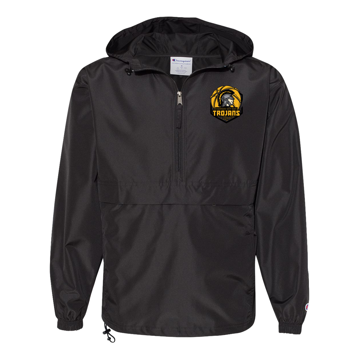 tc-trojans-trojans-team-apparel-champion-unisex-packable-anorak-jacket — Black — Front — source sha256 1369c4f4ad3e6d828bf684ffe84ade7b1f96ecddc9ab5e2f1399a0c799b2f576 — Color position 1