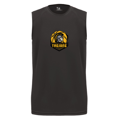 tc-trojans-trojans-team-apparel-badger-b-core-sleeveless-performance-tee — Black — Front — source sha256 2e669bf8a0a6f17e75f416677513f54e711d40440ed421a24391a6ad399ad76d — Color position 1