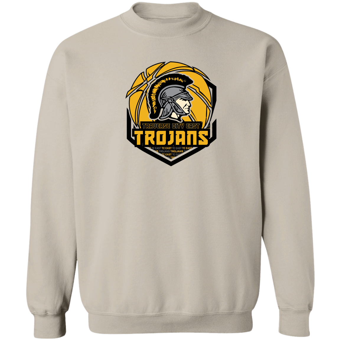 tc-trojans-trojans-team-apparel-gildan-crewneck-pullover-sweatshirt — Sand — Front — source sha256 327fc50803fa0c55556ca48ff0893cf21a74ee1f9658ec4f066959495fb22a8c — Color position 5