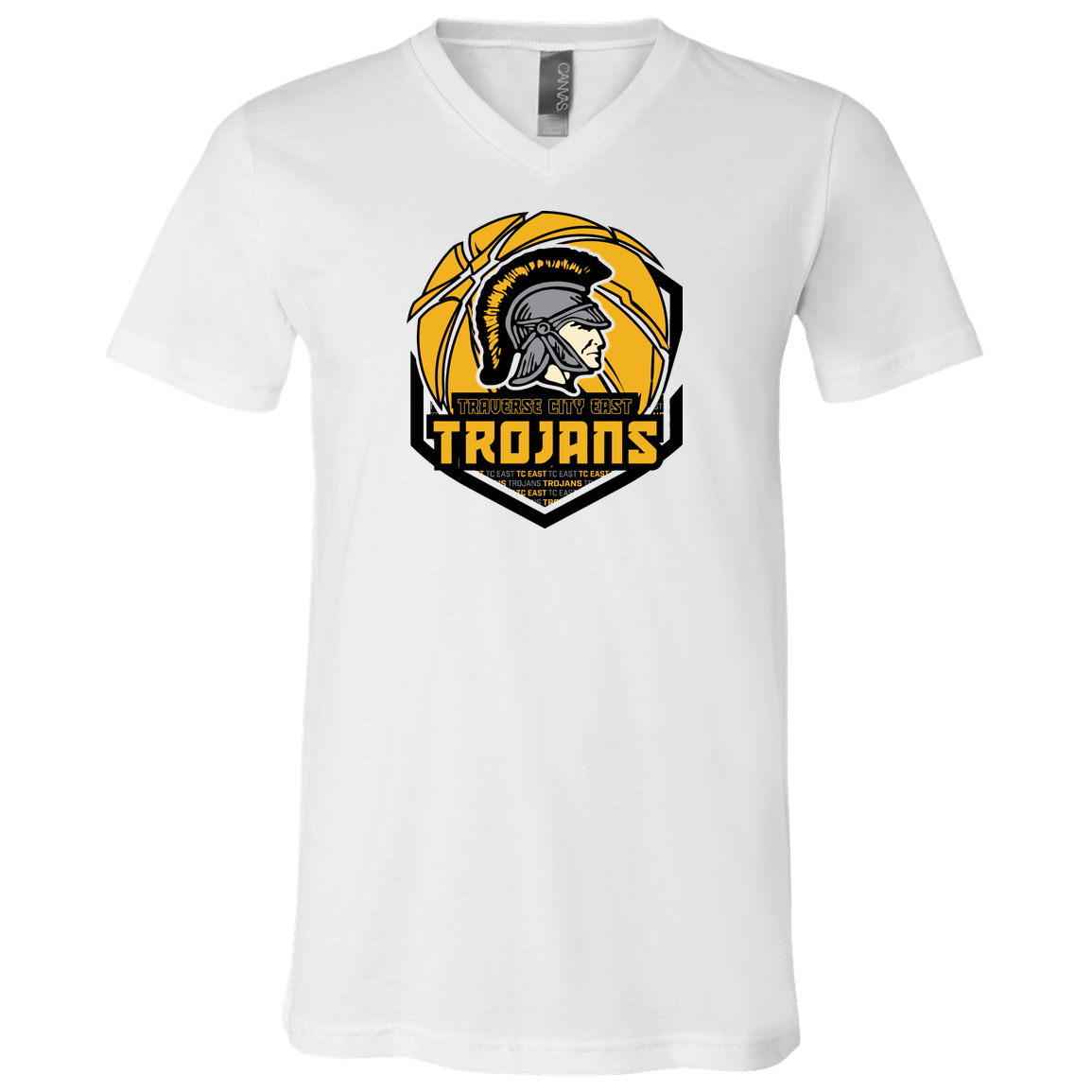 tc-trojans-trojans-team-apparel-bella-canvas-unisex-jersey-ss-v-neck-t-shirt — White — Front — source sha256 3dea865ec72f1a2372e5bf09d4540acd65bd1c0b411595520f804eead683e1c1 — Color position 1