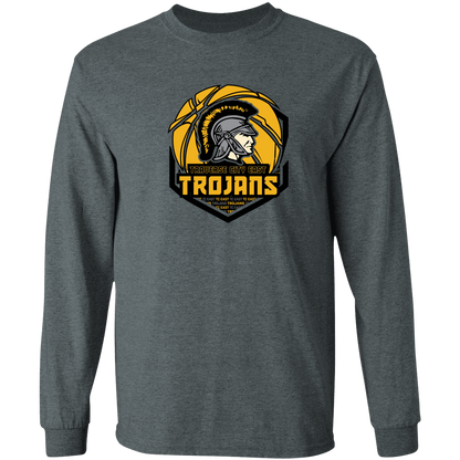 tc-trojans-trojans-team-apparel-gildan-ls-t-shirt-5-3-oz — Dark Heather — Front — source sha256 48a010e74eba87e351842bb90093b0c5d45fd5b319520e56a96337af2b712793 — Color position 2