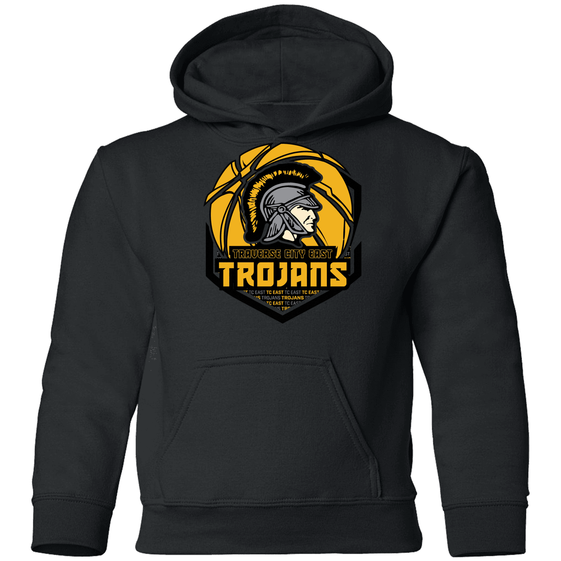 tc-trojans-trojans-team-apparel-gildan-youth-pullover-hoodie — Black — Front — source sha256 4a6c9b4da896fcdf1867997d93605e19d490be926c0b9f59addc88ce12a38170 — Color position 3