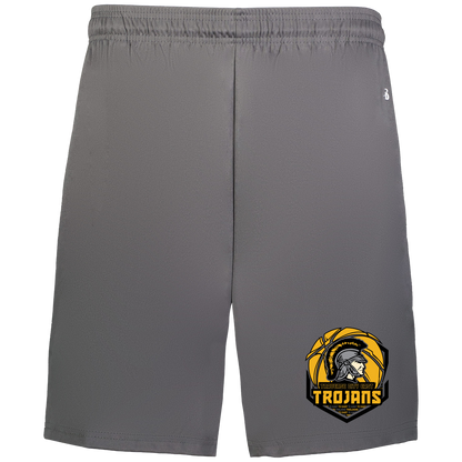 tc-trojans-trojans-team-apparel-badger-adult-b-core-7-inch-short-with-pockets — Graphite — Front — source sha256 5e91674dfe6f32f1a0a8e8ef0dd643cd33a825f3527c7067e6ca095c75585afb — Color position 2