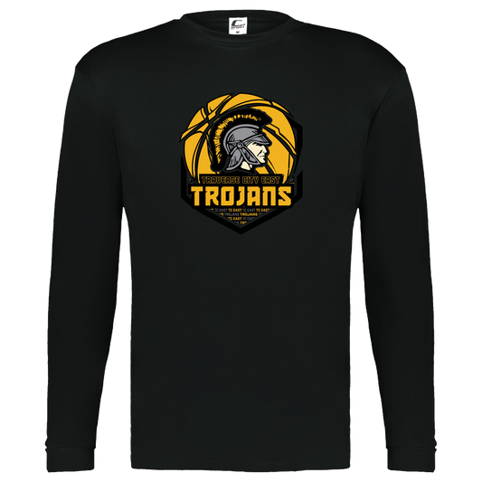 tc-trojans-trojans-team-apparel-c2-kids-performance-long-sleeve-tee — Black — Front — source sha256 6e82b95931b1263c407889f0e41f7c495a0566d90e558a6a07418a86e7dbdb31 — Color position 1