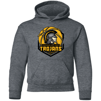 tc-trojans-trojans-team-apparel-gildan-youth-pullover-hoodie — Dark Heather — Front — source sha256 843a205de0059a175a1dc08af2eca479b220ce0933db6a5cdff9ebb9c8a51762 — Color position 4