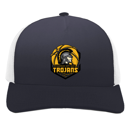 tc-trojans-trojans-team-apparel-pacific-headwear-5-panel-trucker-snapback-cap — Navy/White — Front — source sha256 867da9feb02a3ec6c8185fbcc4defc94bfc5c7177919630c97fc125a0b8967b1 — Color position 1
