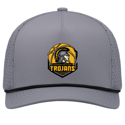 tc-trojans-trojans-team-apparel-pacific-headwear-weekender-perforated-snapback-cap — Graphite/Black — Front — source sha256 8e1192017d5283396589faef583073f4dd90c6eac2a3cb211659b2c2de3837de — Color position 3