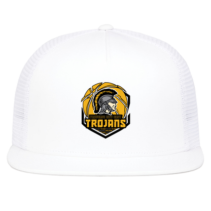 tc-trojans-trojans-team-apparel-pacific-headwear-d-series-5-panel-trucker-snapback-cap — White — Front — source sha256 92d360037f926e141639a38ce2c35c5989b4648a9d1b3f838fa5ccd0847fabcb — Color position 5